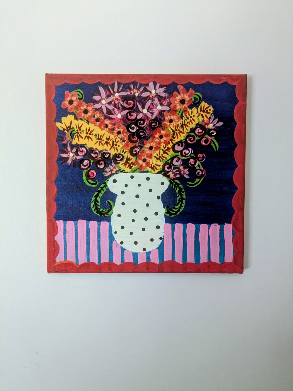 "Summer Loving"Original Signed Folk Art ❤️